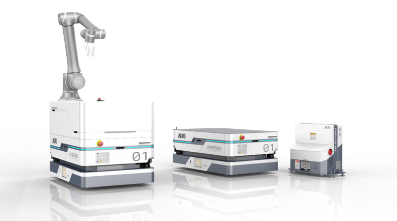 威斯尼斯wns888數位開發的自主式移動機器人（AMR250M），搭配全向輪並結合AI演算法、2D LiDAR、3D攝影機等技術，協助客戶實現產線全自動化